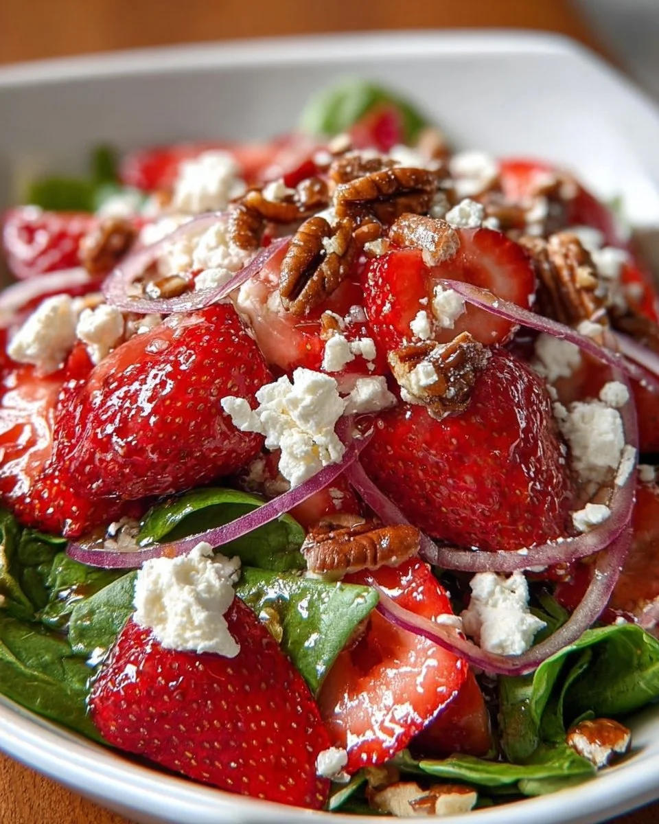 Strawberry Crackle Salad