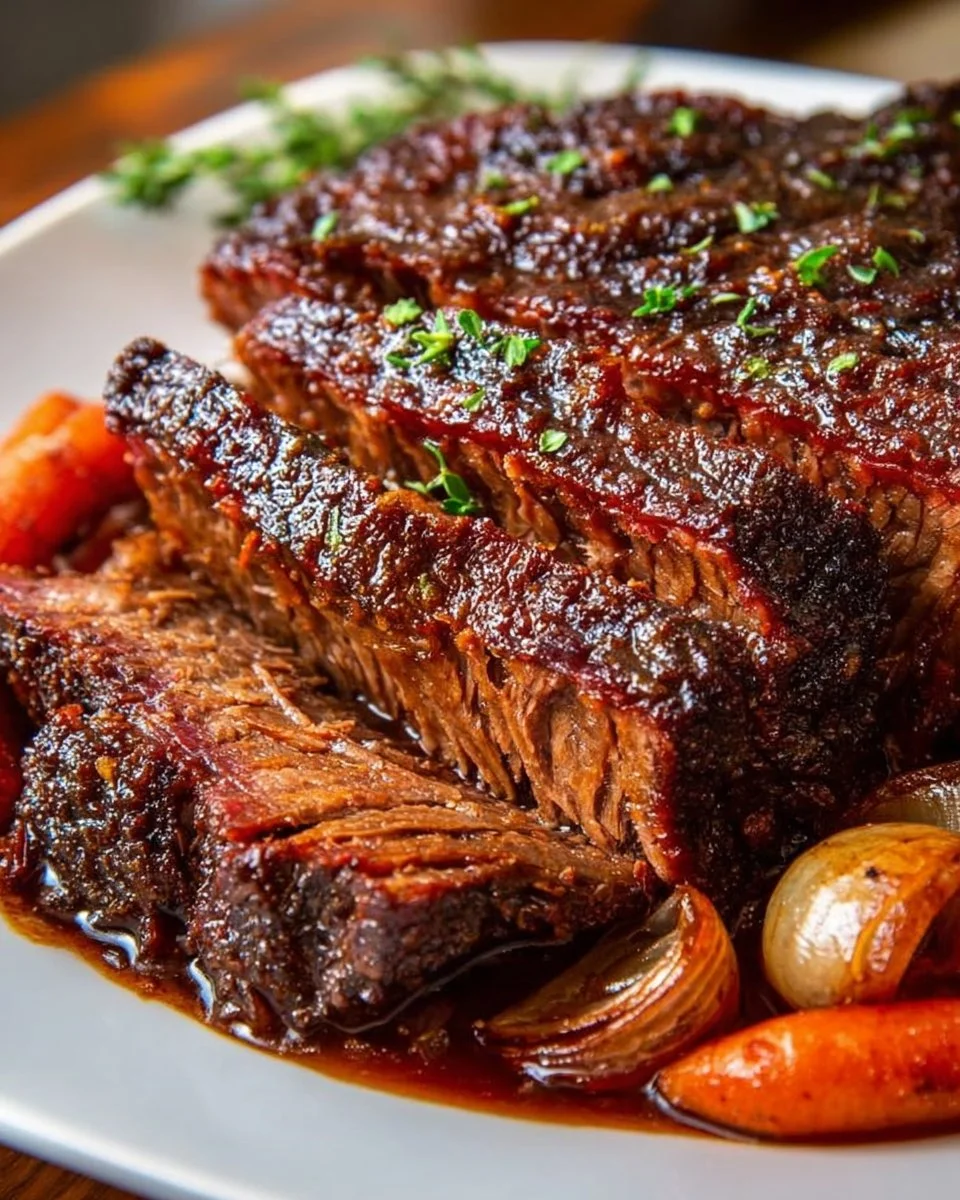 Tender Braised Beef Brisket