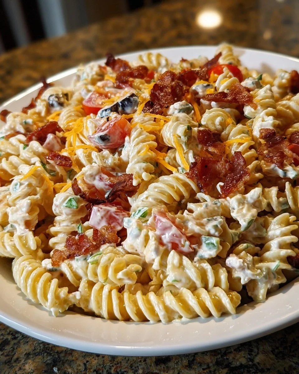 Bacon Ranch Pasta Salad
