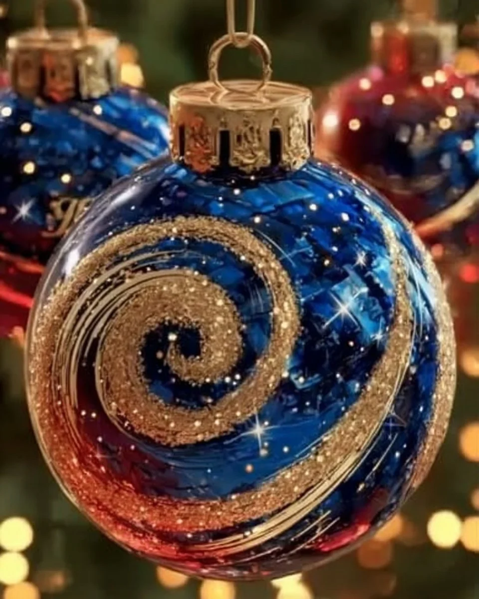 Baking Soda Galaxy Ornaments | Diy christmas ornaments, Christmas ornament crafts, Holiday crafts christmas