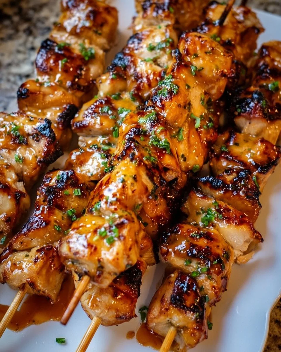 Bang Bang Chicken Skewers