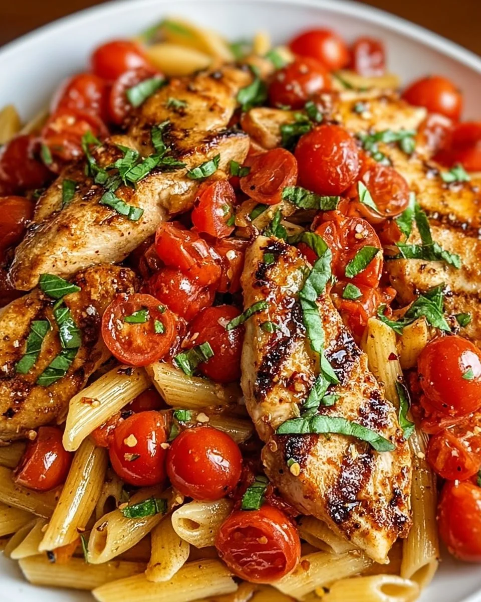 Bruschetta Chicken Pasta