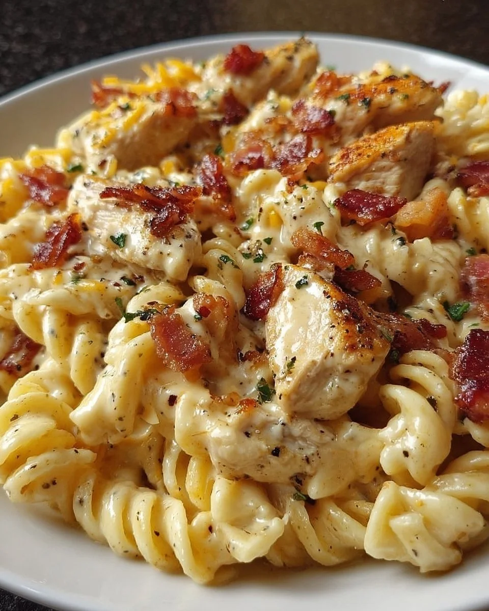 Chicken Bacon Ranch Pasta