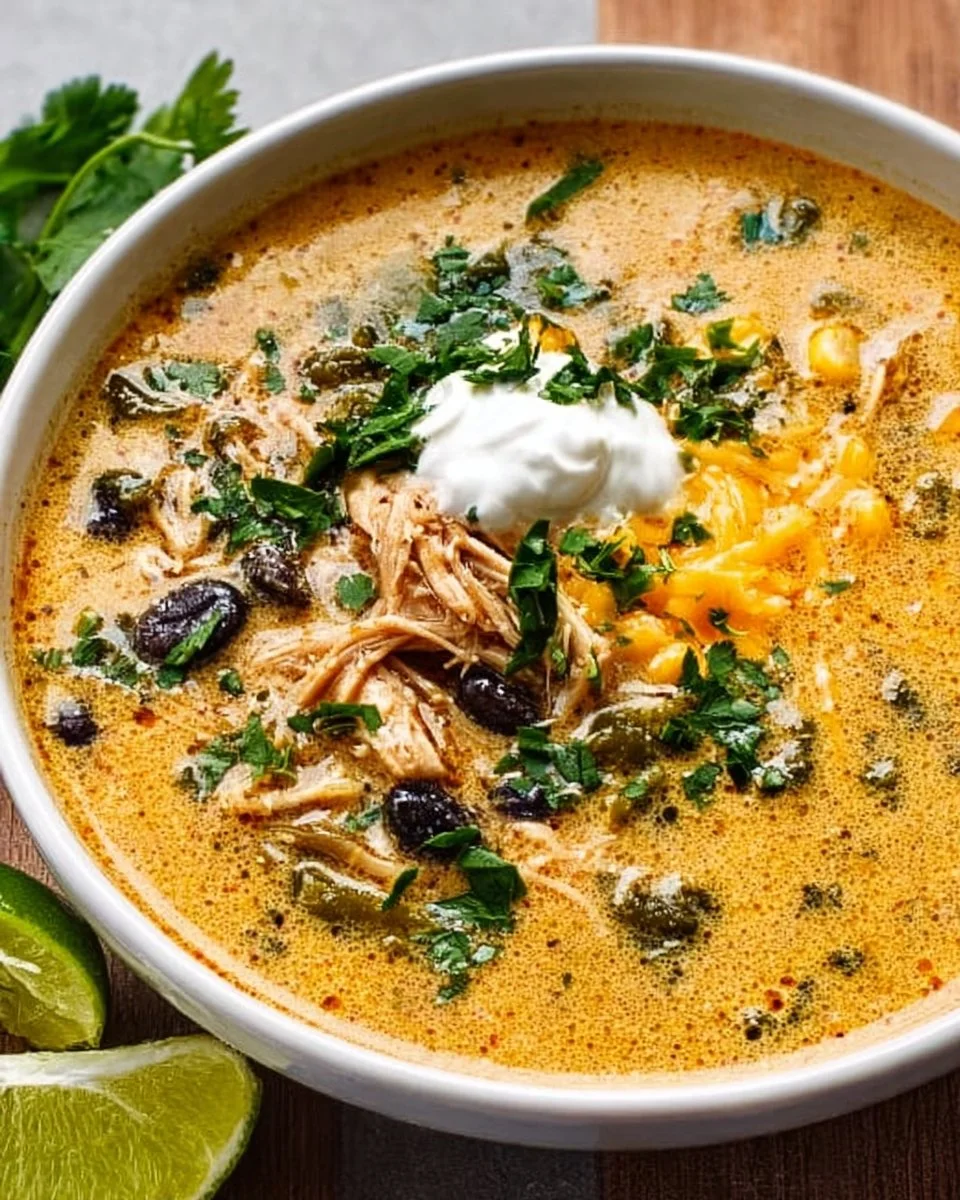 Chicken Poblano Soup