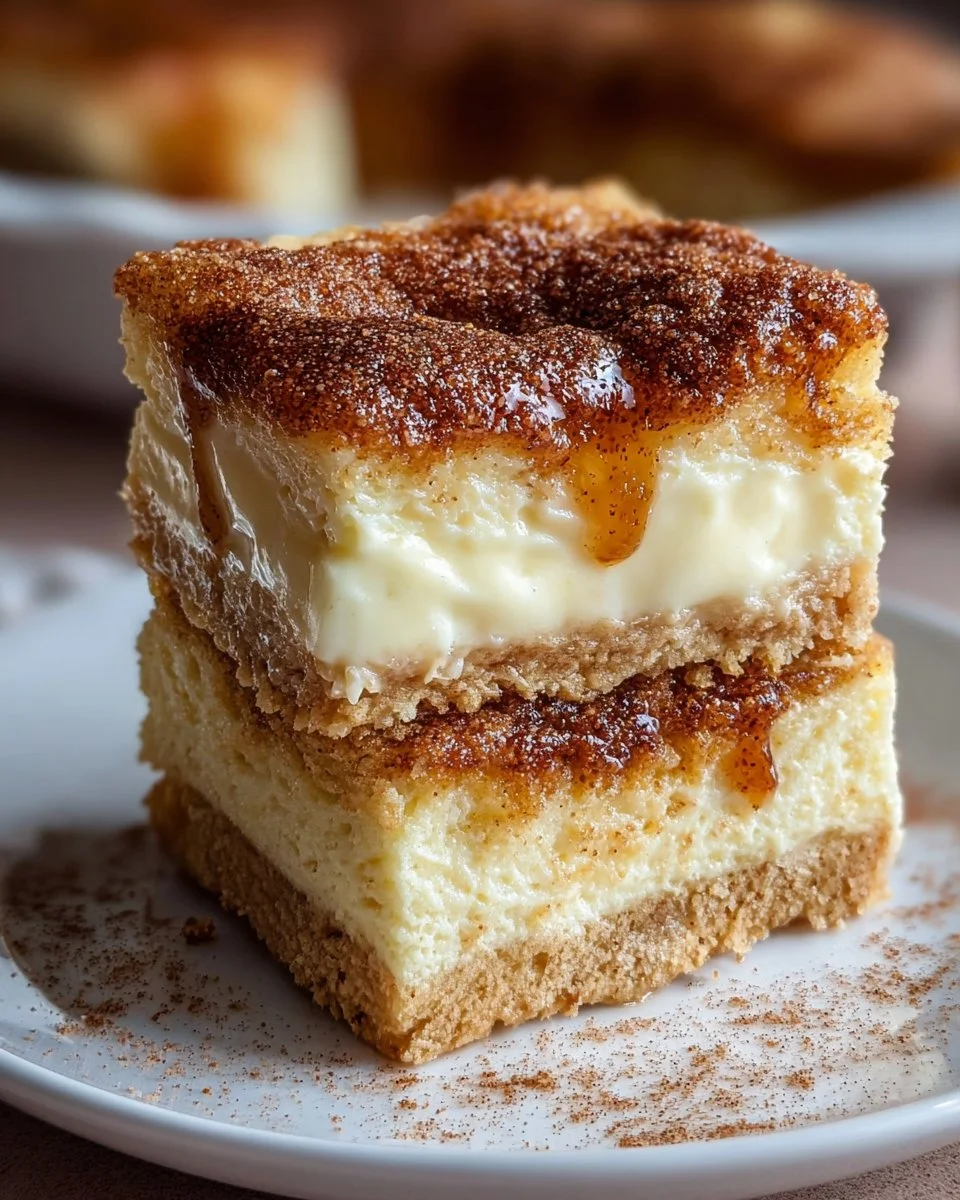 Churro Cheesecake Bars