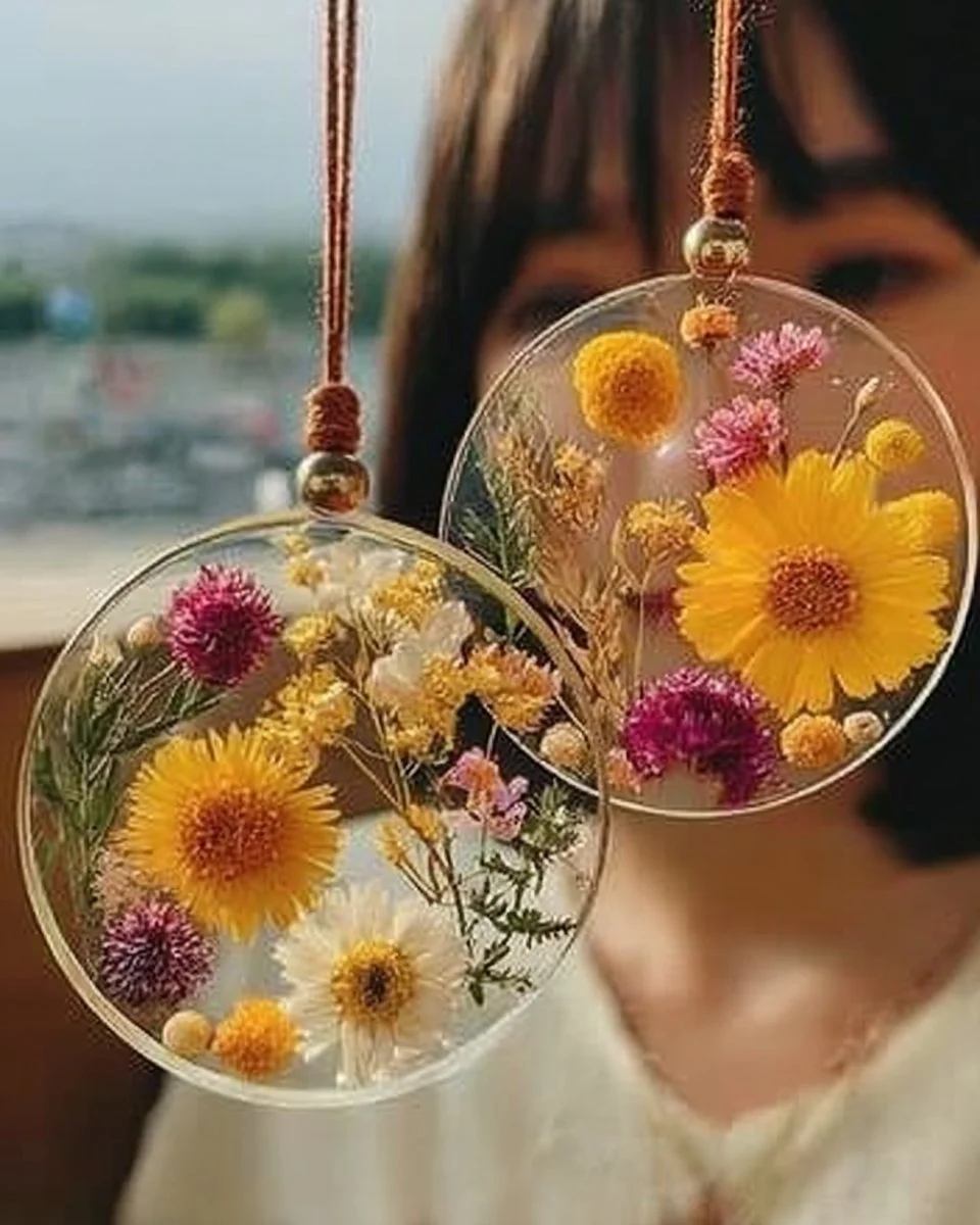 Clear Glue Flower Suncatcher Craft: A Stunning DIY Window Art for All Ages – Savory Splash