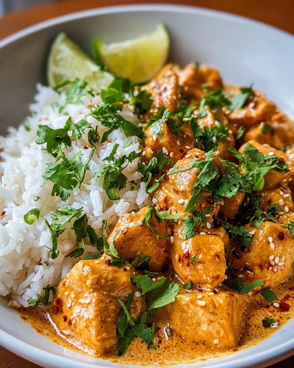 Coconut Chicken Rice Bowl