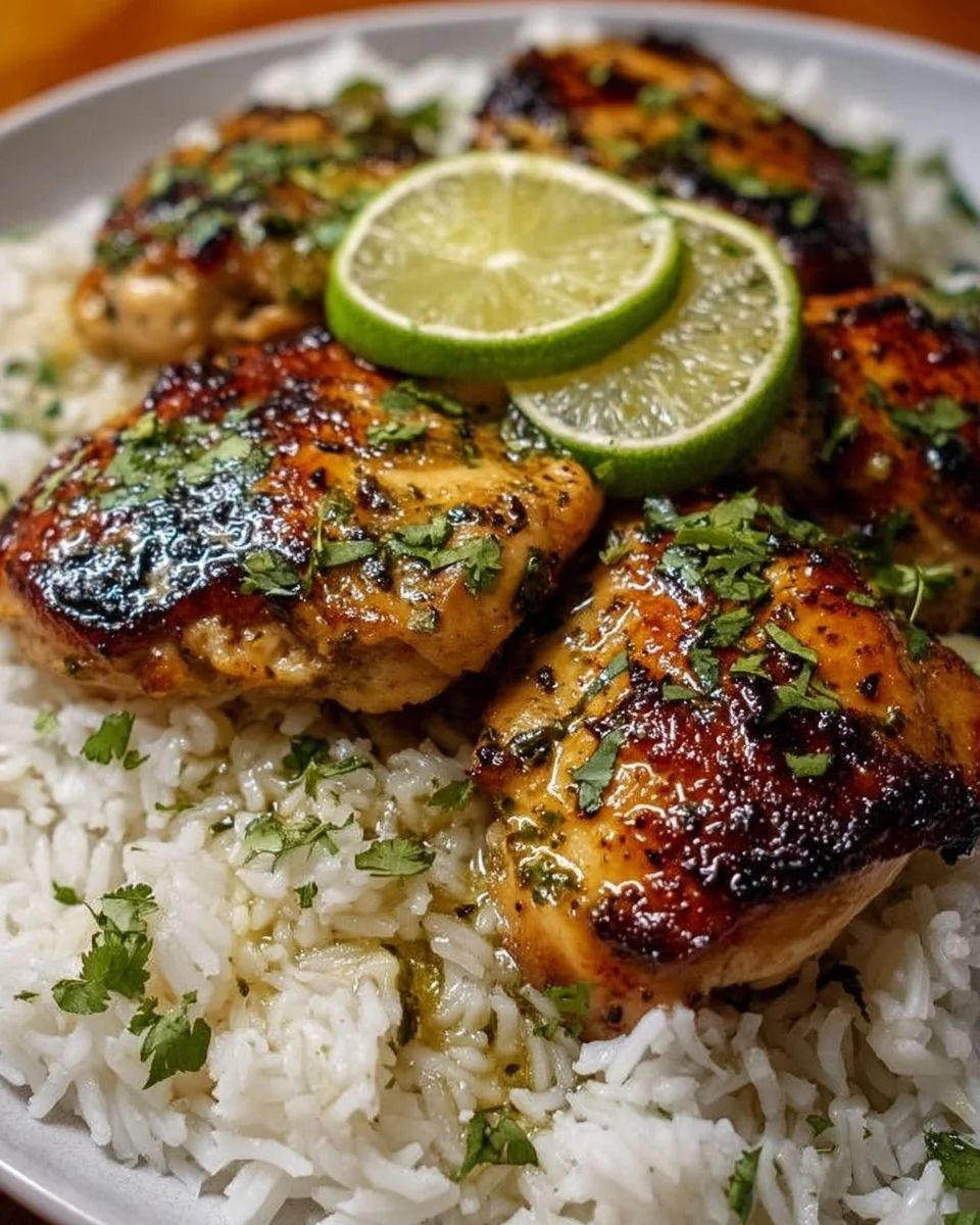 Coconut Lime Chicken and Rice