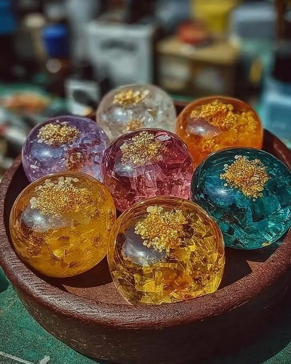 Color-Changing Crystal Treasure Stones