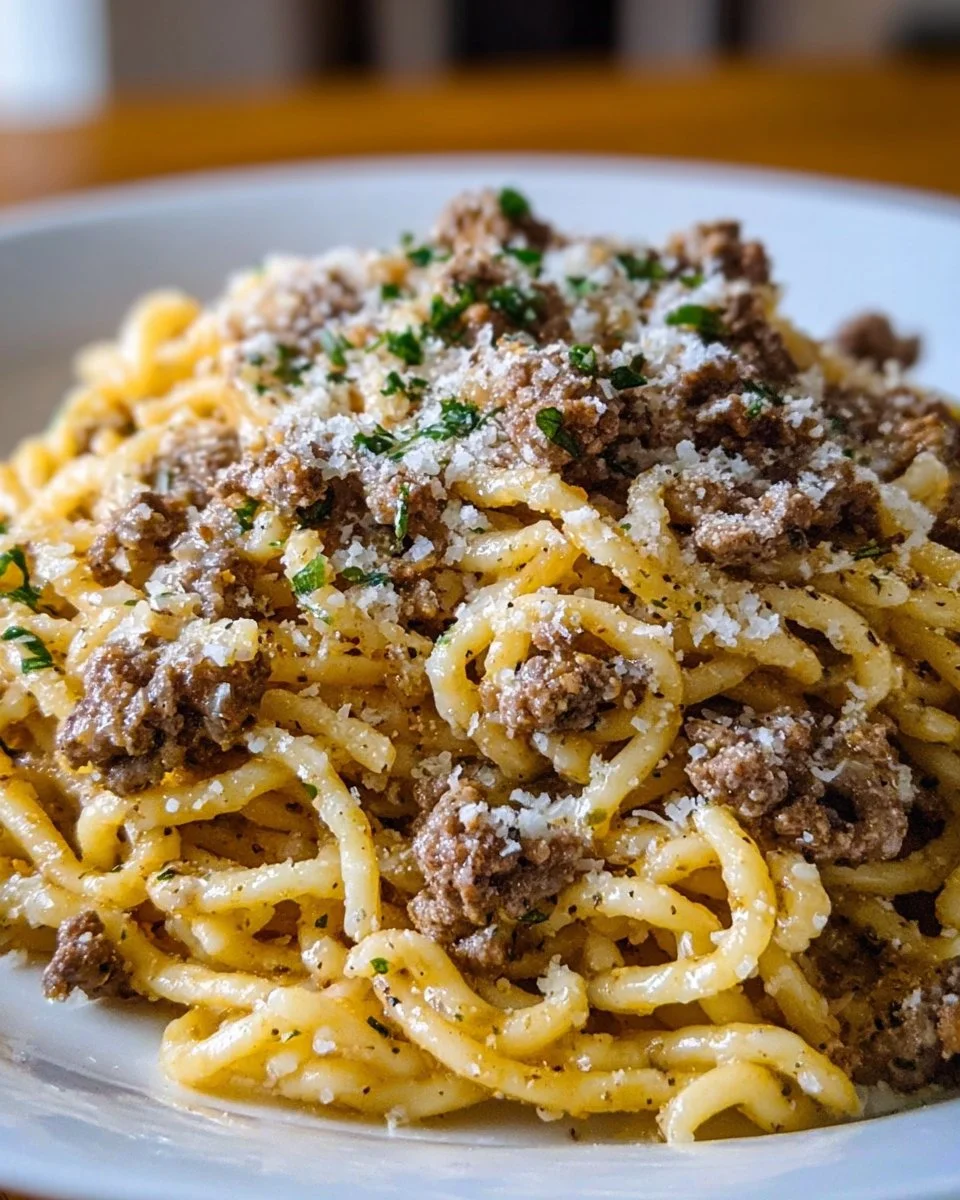 Creamy Beef Pasta