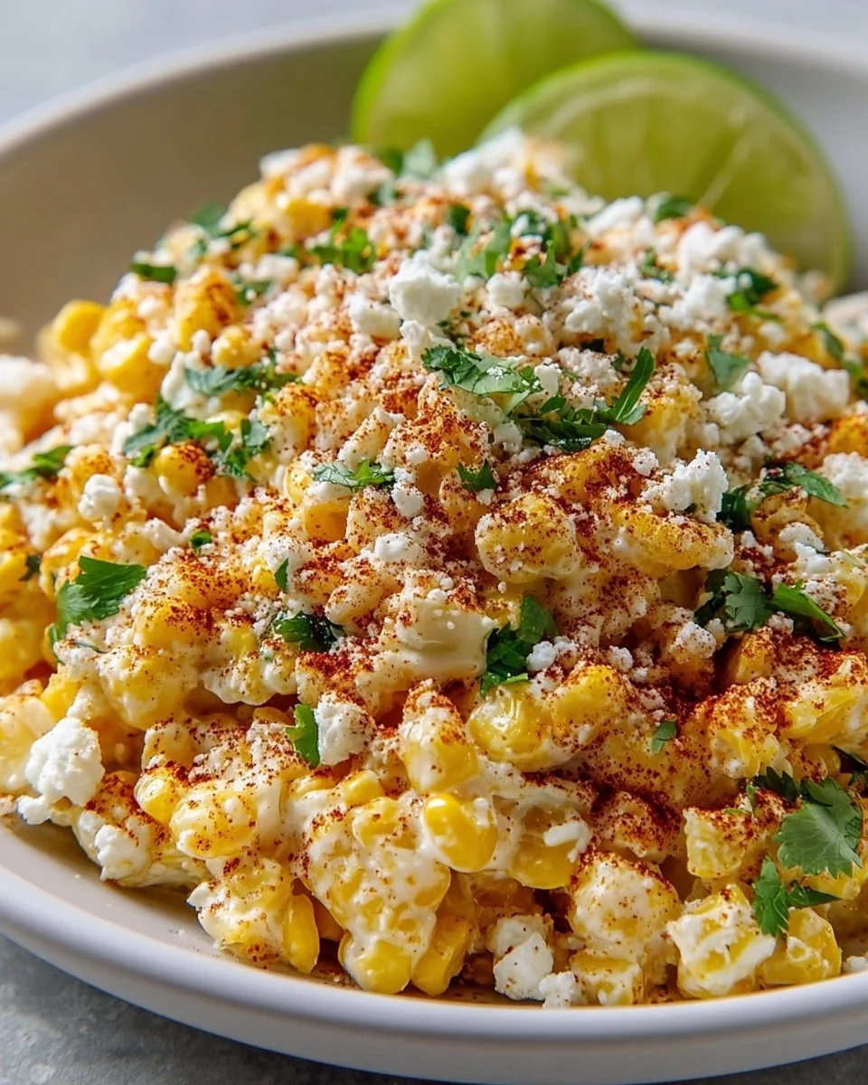 Creamy Mexican Street Corn Salad