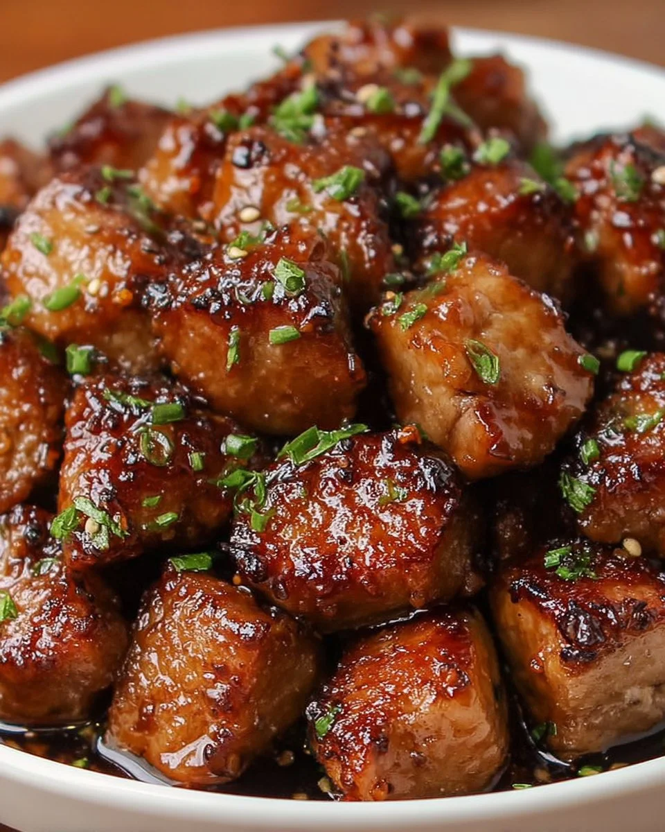 Garlic Pork Bites