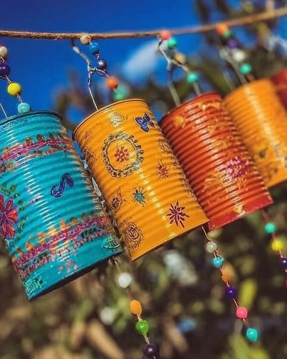 How to Make Awesome Tin Can Wind Chimes | KidMinds