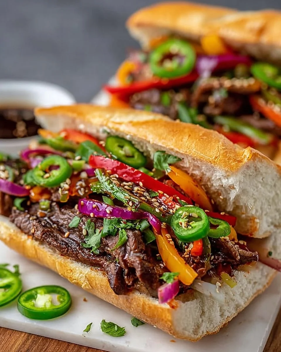 Korean Steak Sandwich