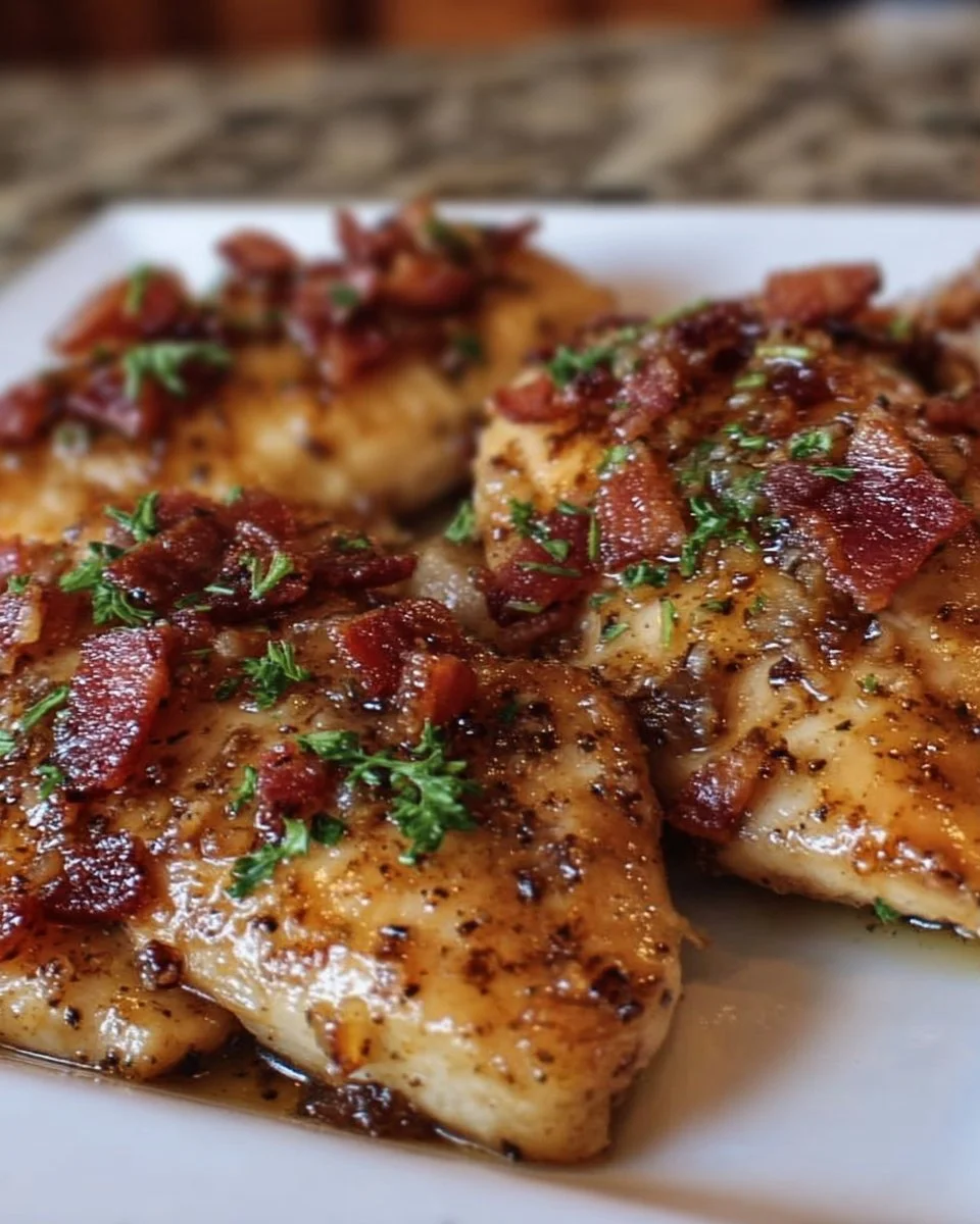 Maple Garlic Bacon Chicken