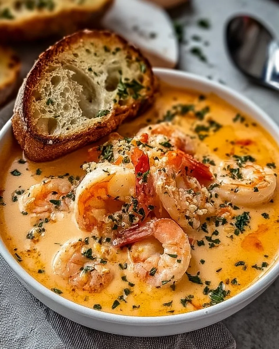 Rich Crab and Shrimp Bisque