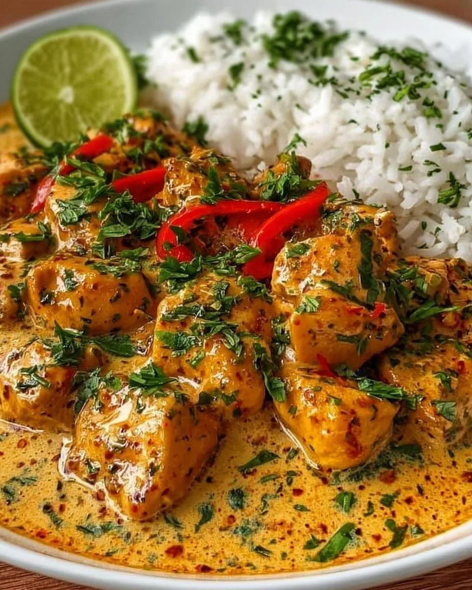 Savory Brazilian Coconut Chicken