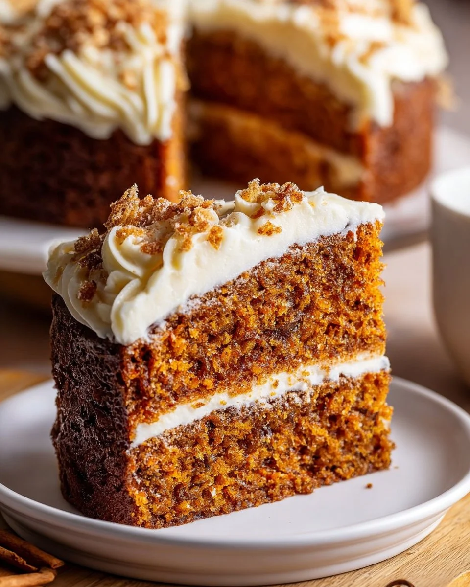 Spice Cake with Cream Cheese Frosting