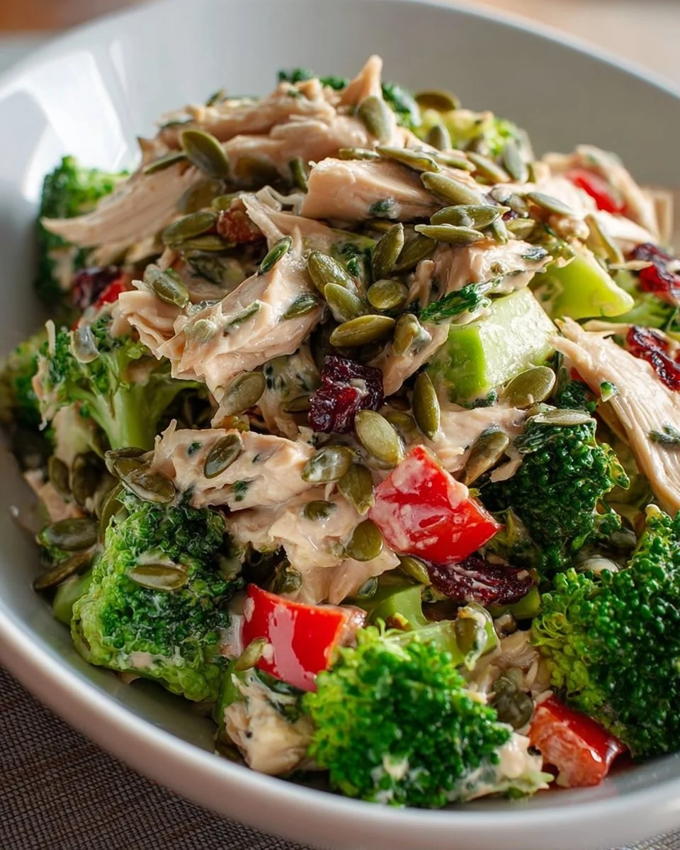 Sunflower Seed Chicken Salad