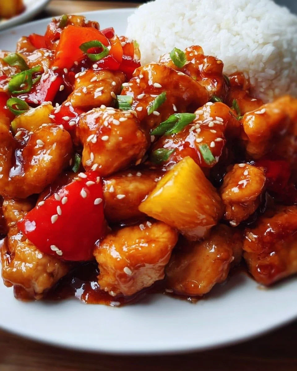 Sweet and Sour Pineapple Chicken