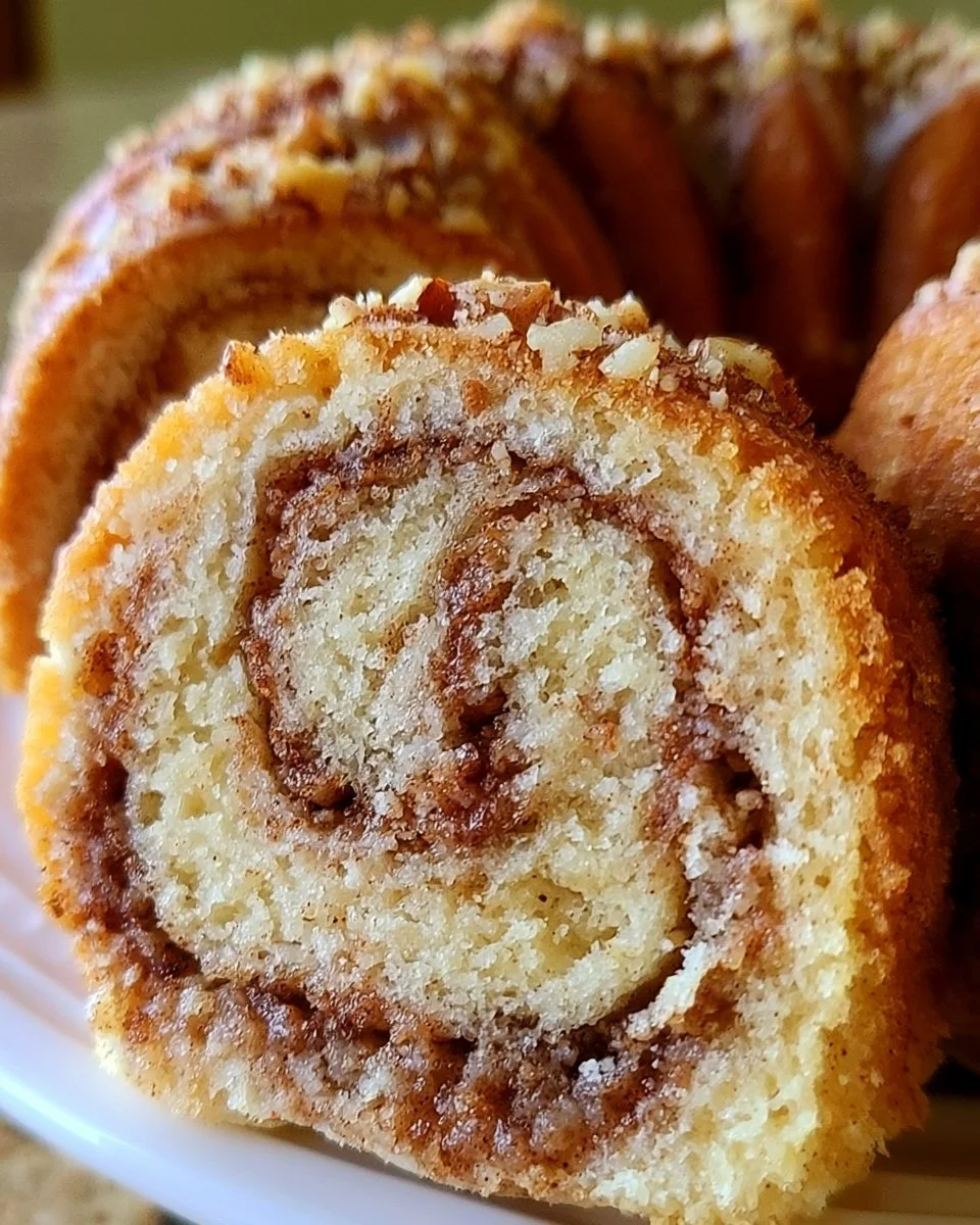 Bundt Coffee Cake with Cinnamon Swirl
