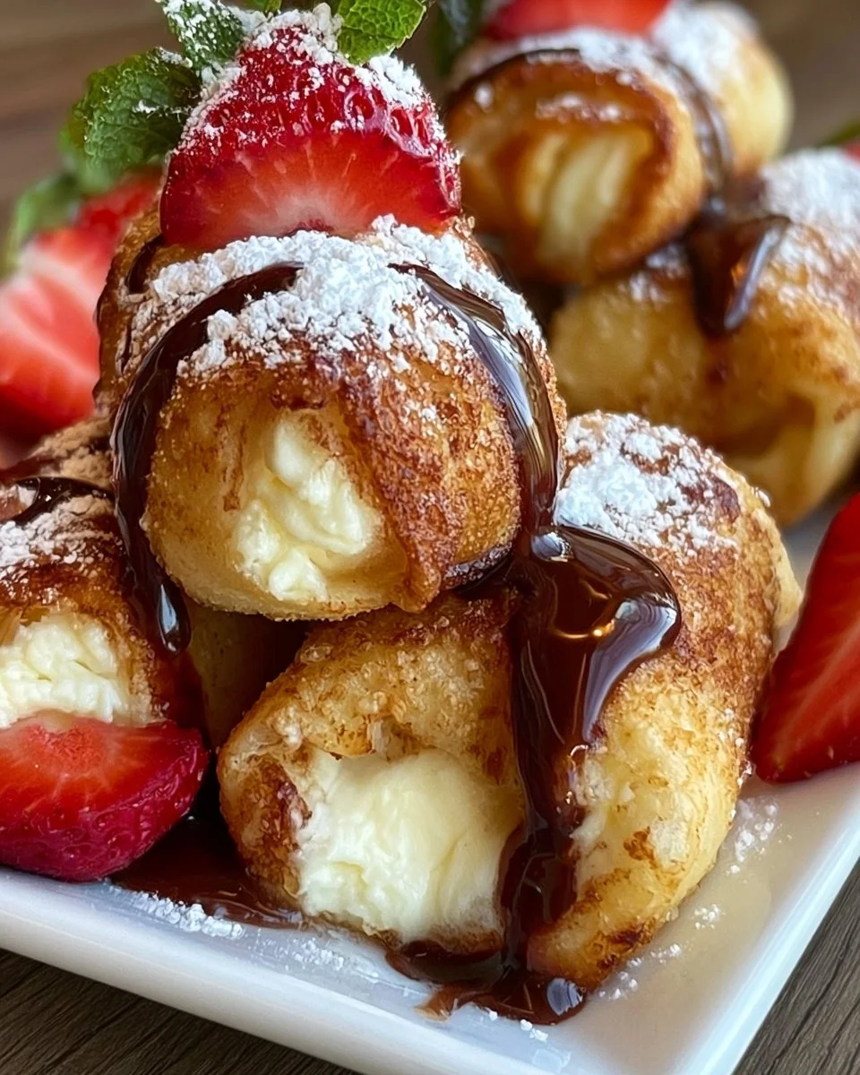 Cheesecake Egg Rolls
