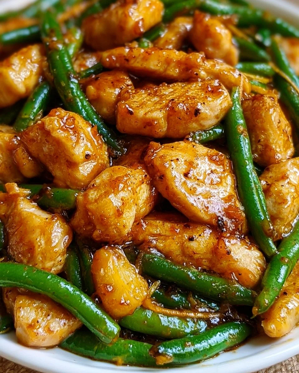 Chicken and Green Bean Stir Fry