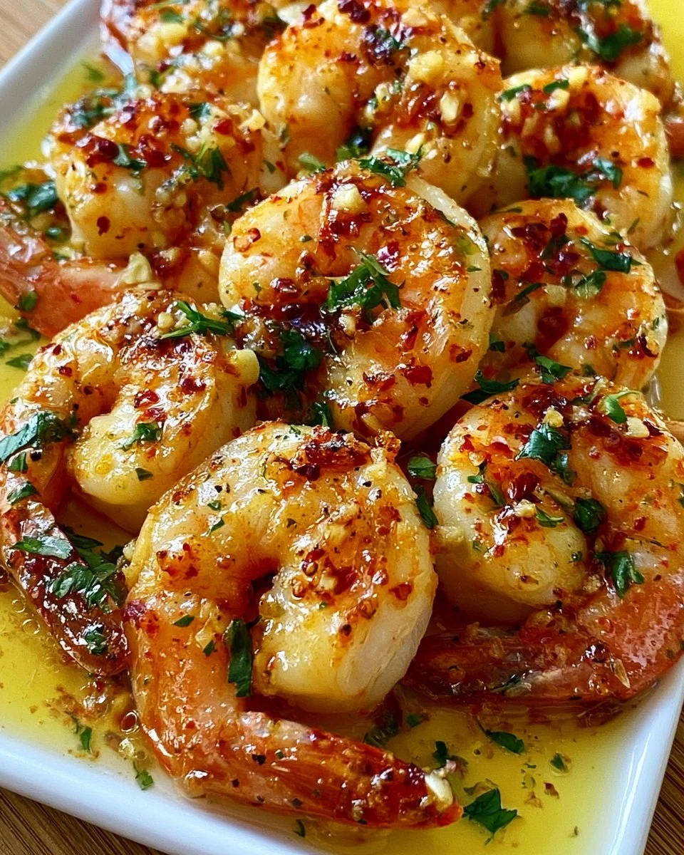 Citrus Garlic Shrimp Skewers