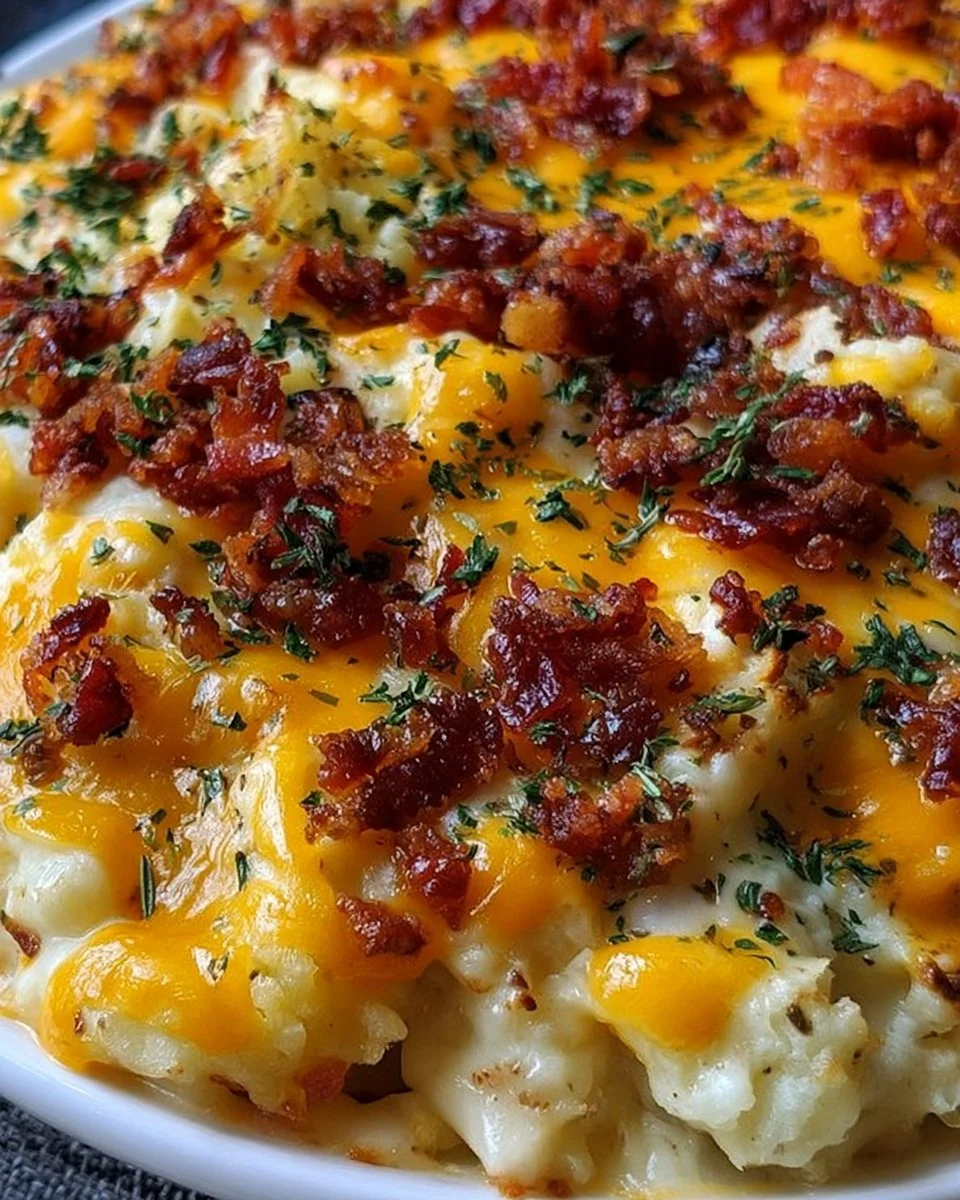 Creamy Cheesy Potato Casserole