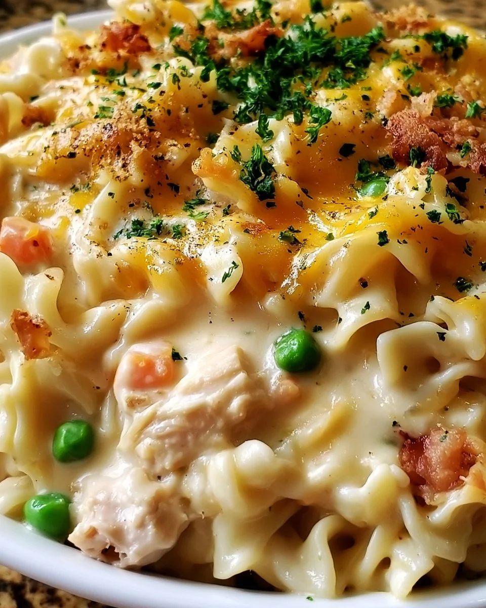 Crockpot Chicken and Noodles