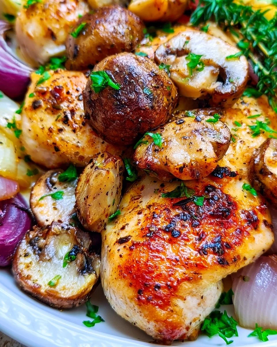 Healthy Chicken Sheet Pan Dinner