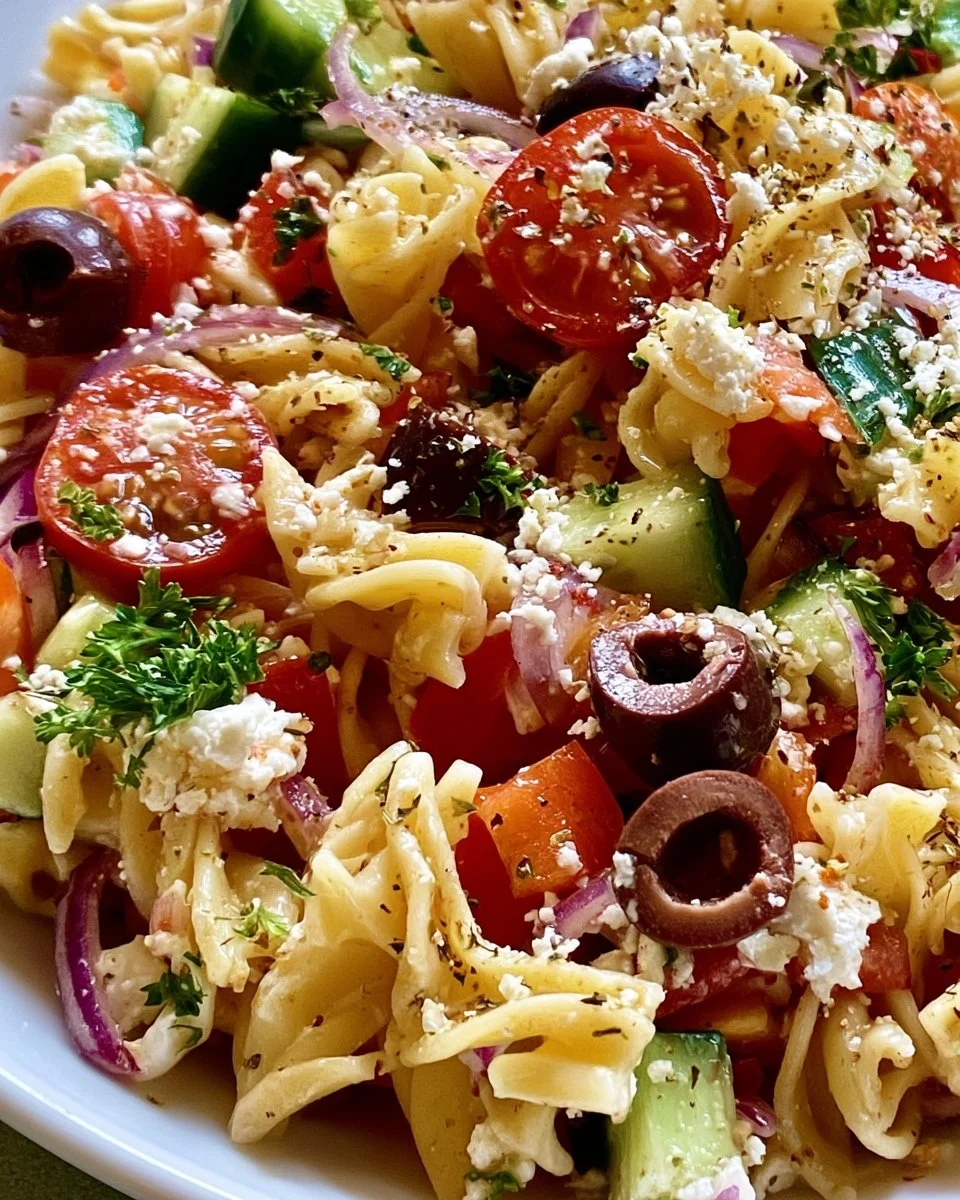 Mediterranean Pasta Salad