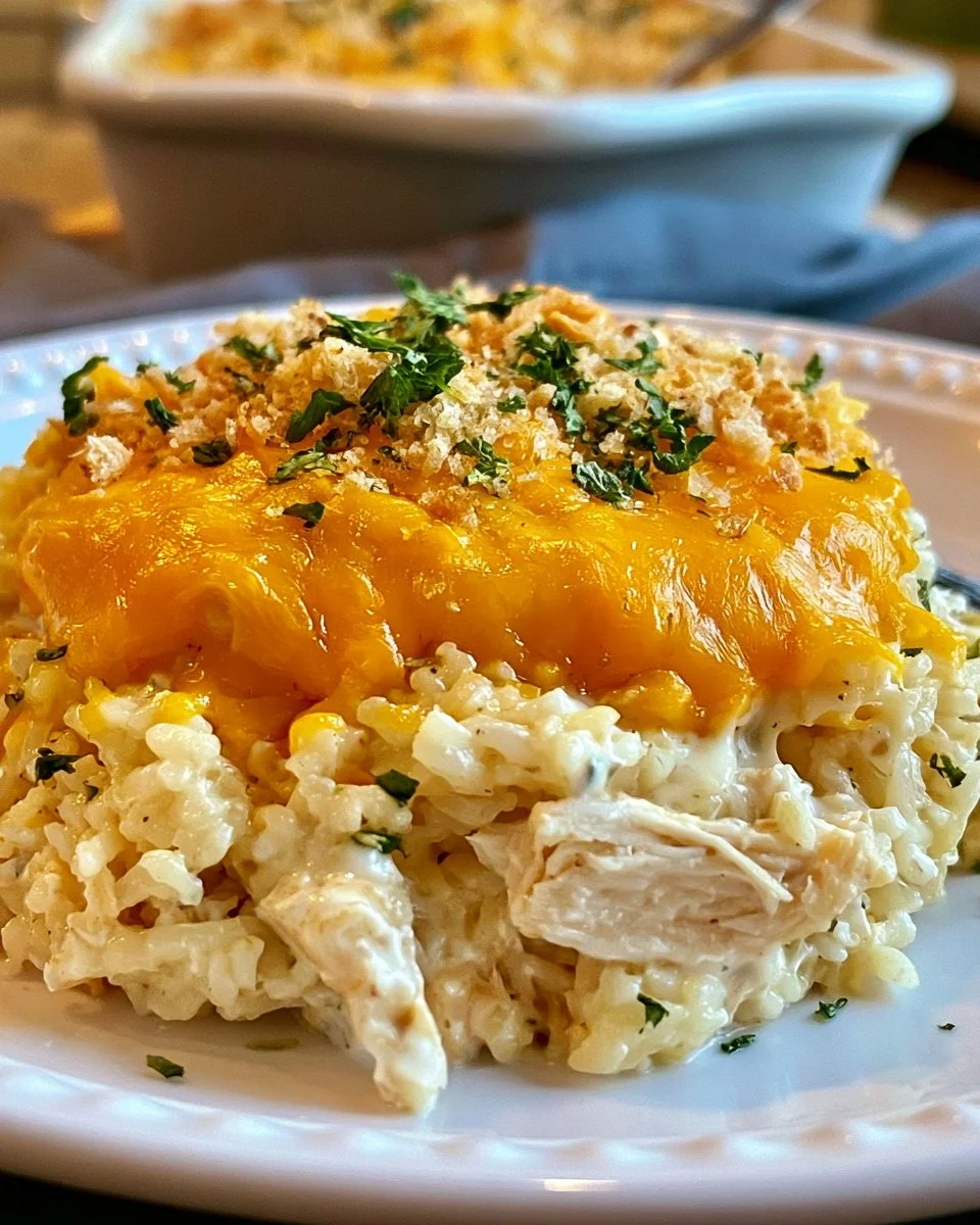 Angel Chicken Rice Casserole