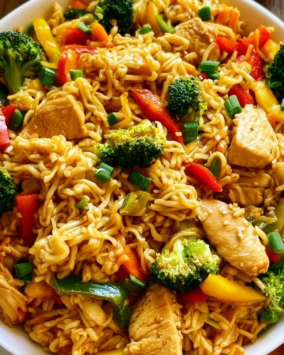 Chicken Ramen Stir Fry