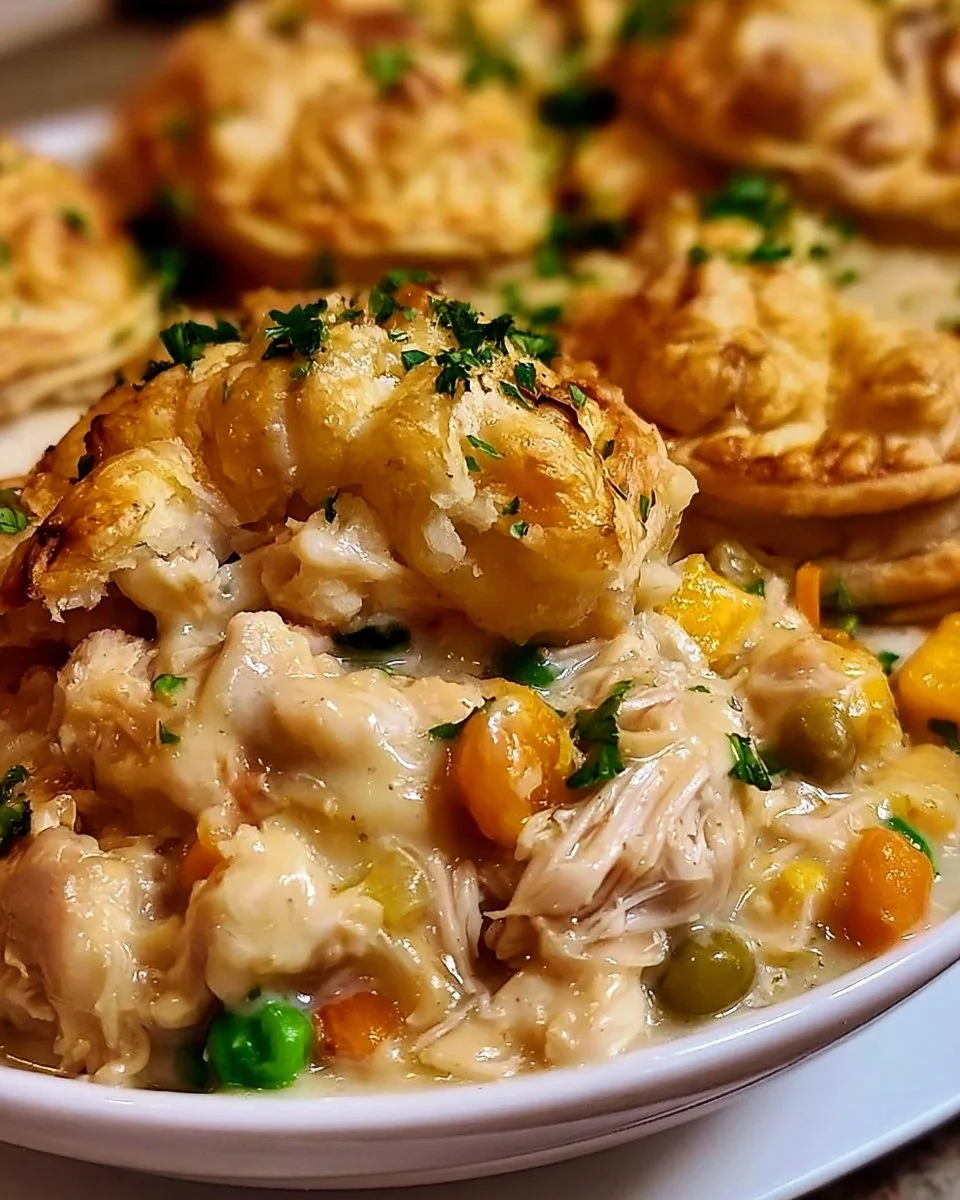 Cozy Crock Pot Chicken Pot Pie
