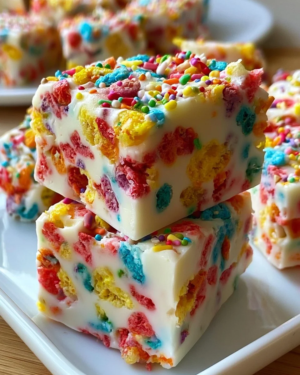 Fruity Pebbles Fudge