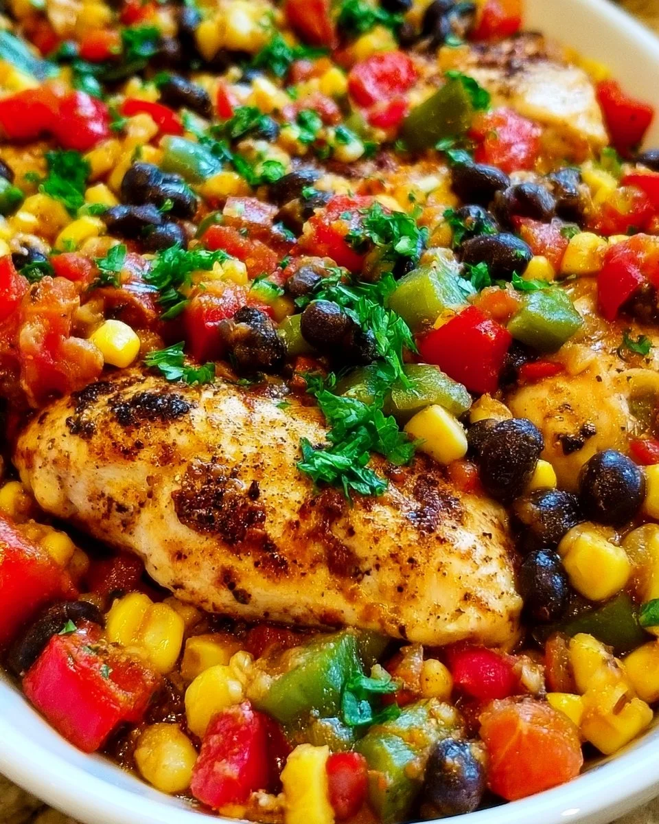 One Pan Mexican Chicken