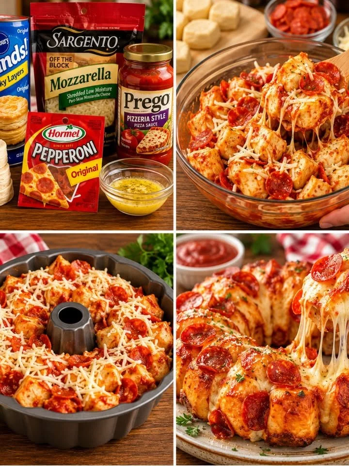 Pizza Pull-Apart Monkey Bread