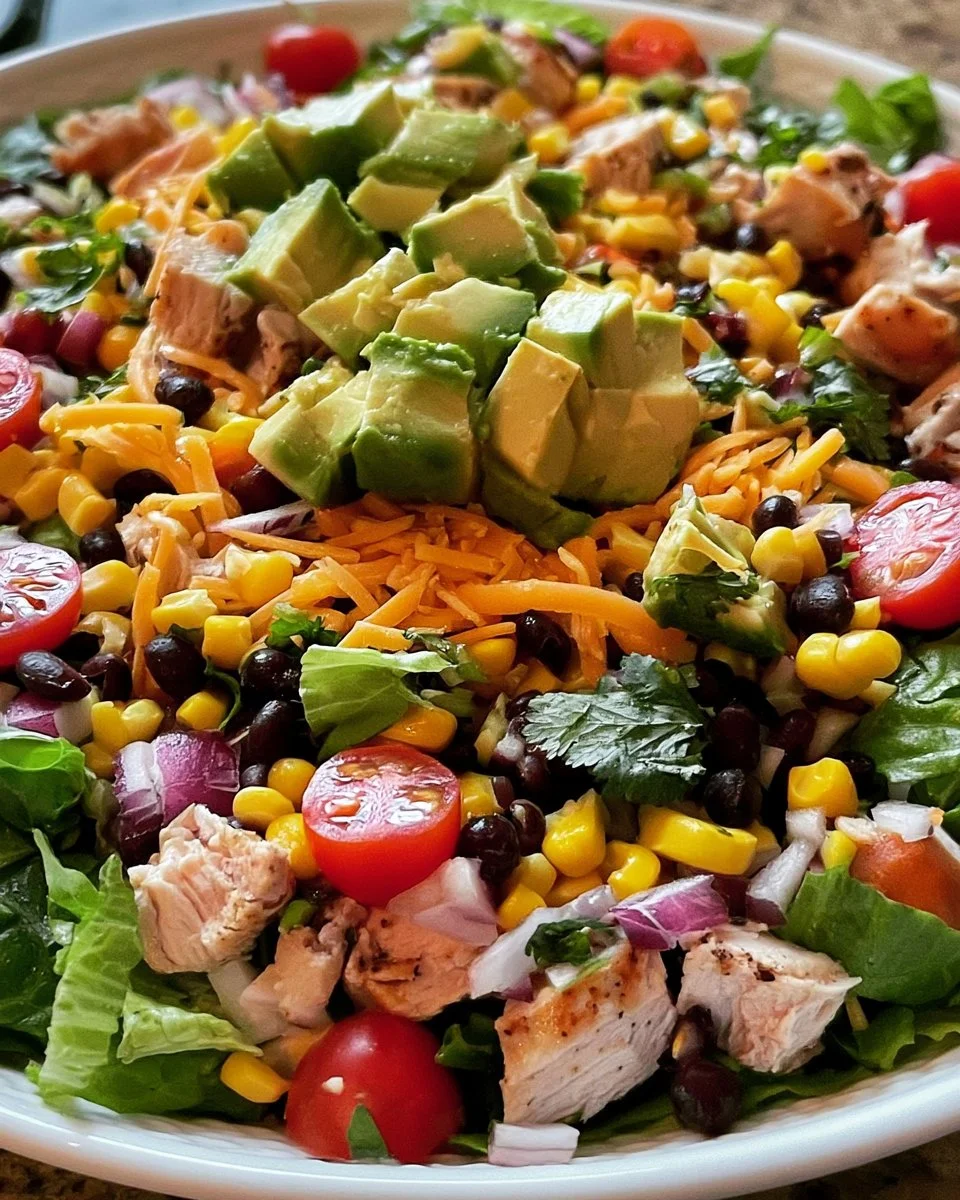 Southwest Chicken Chopped Salad