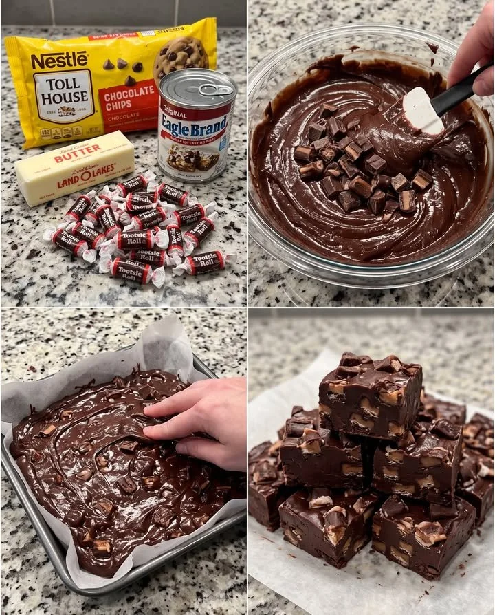 Tootsie Roll Chocolate Fudge